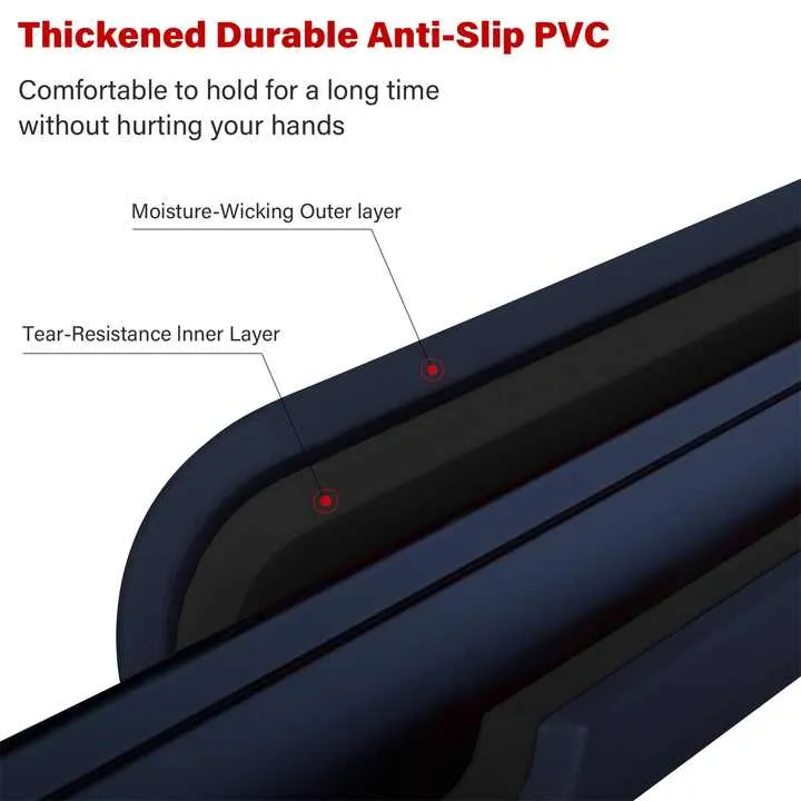 شريط أفقي قابل للسحب بالباب مثبت على الحائط . Metal Wall Mounted Door Pull Up Horizontal