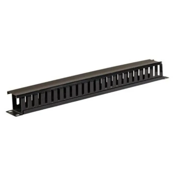 19" 1U Cable Management, 24 Open Slot, 2 Back Slot, Metal Type, VC-61102