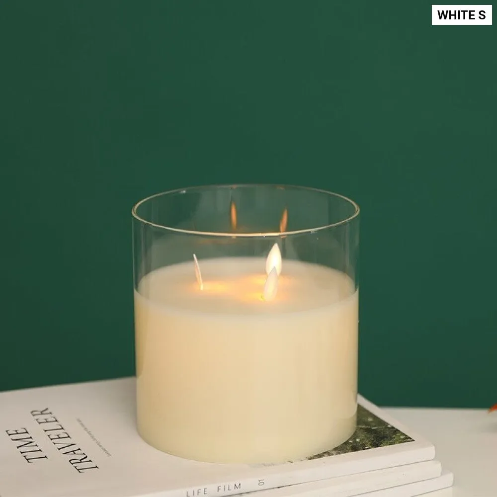 Battery Powered Fake Flashing Led Candle for Home Decoration