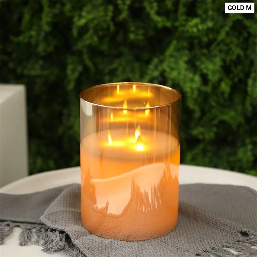 Battery Powered Fake Flashing Led Candle for Home Decoration