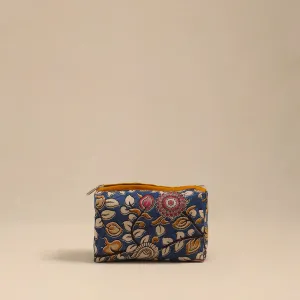 Blue - Handmade Cotton Toiletry Pouch 02