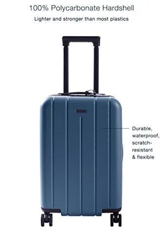 Chester Carry-On Luggage/22" Lightweight Polycarbonate Hardshell/Spinner Suitcase/Tsa Approved