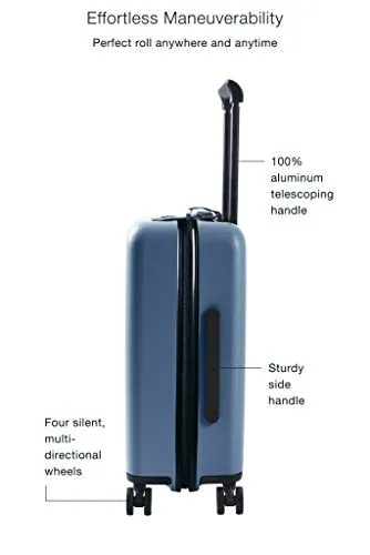 Chester Carry-On Luggage/22" Lightweight Polycarbonate Hardshell/Spinner Suitcase/Tsa Approved