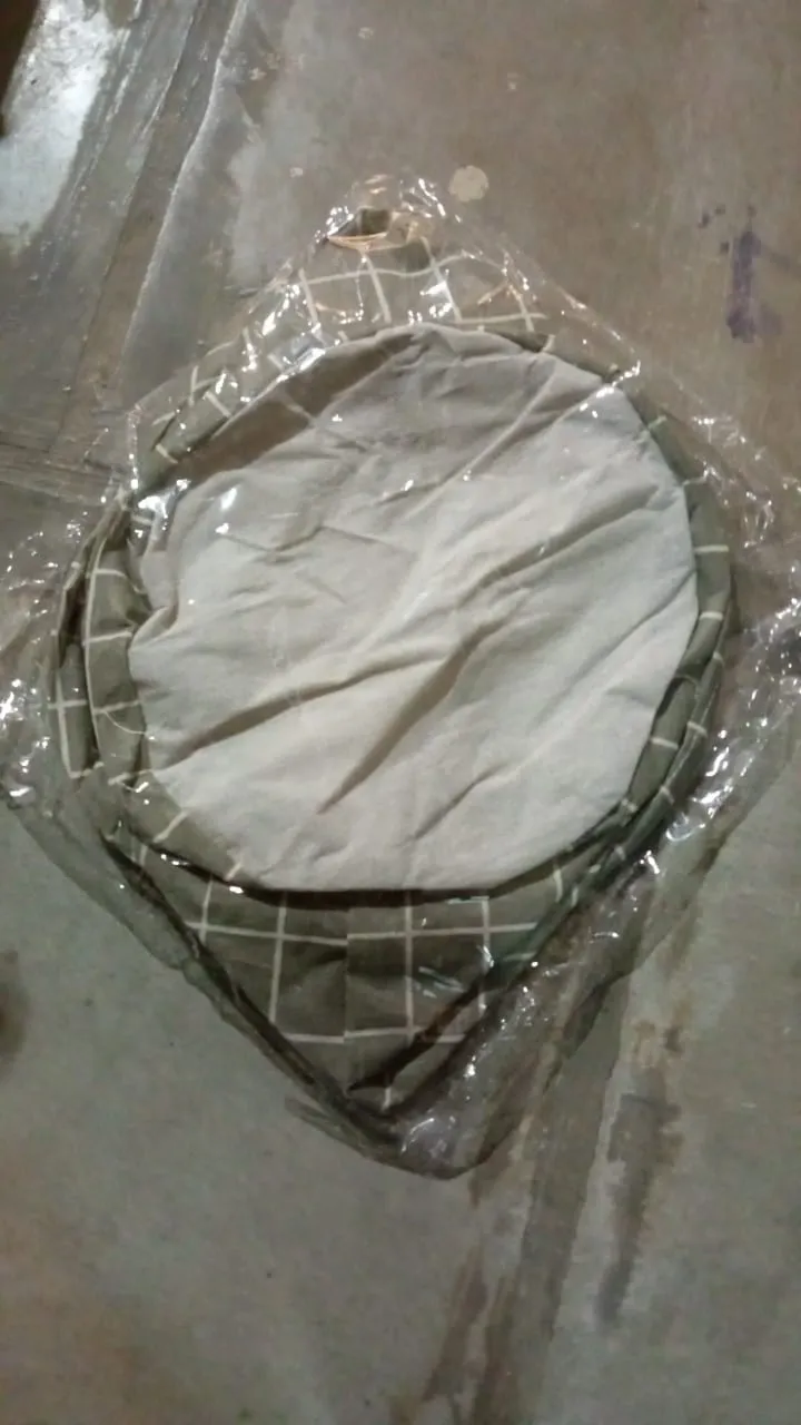 Folding Laundry Basket Round Storage Bag (1 Pc / 40  30 Cm)