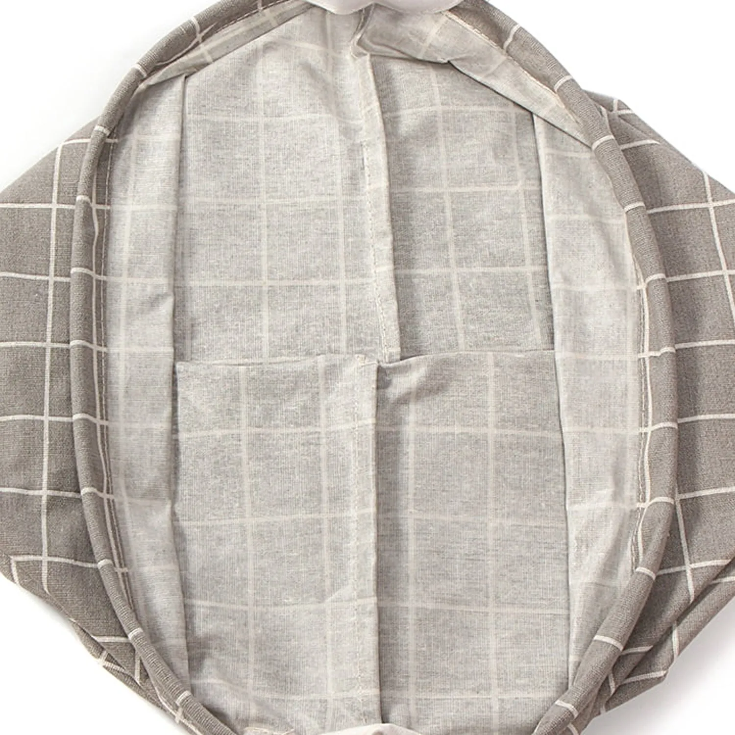 Folding Laundry Basket Round Storage Bag (1 Pc / 40  30 Cm)