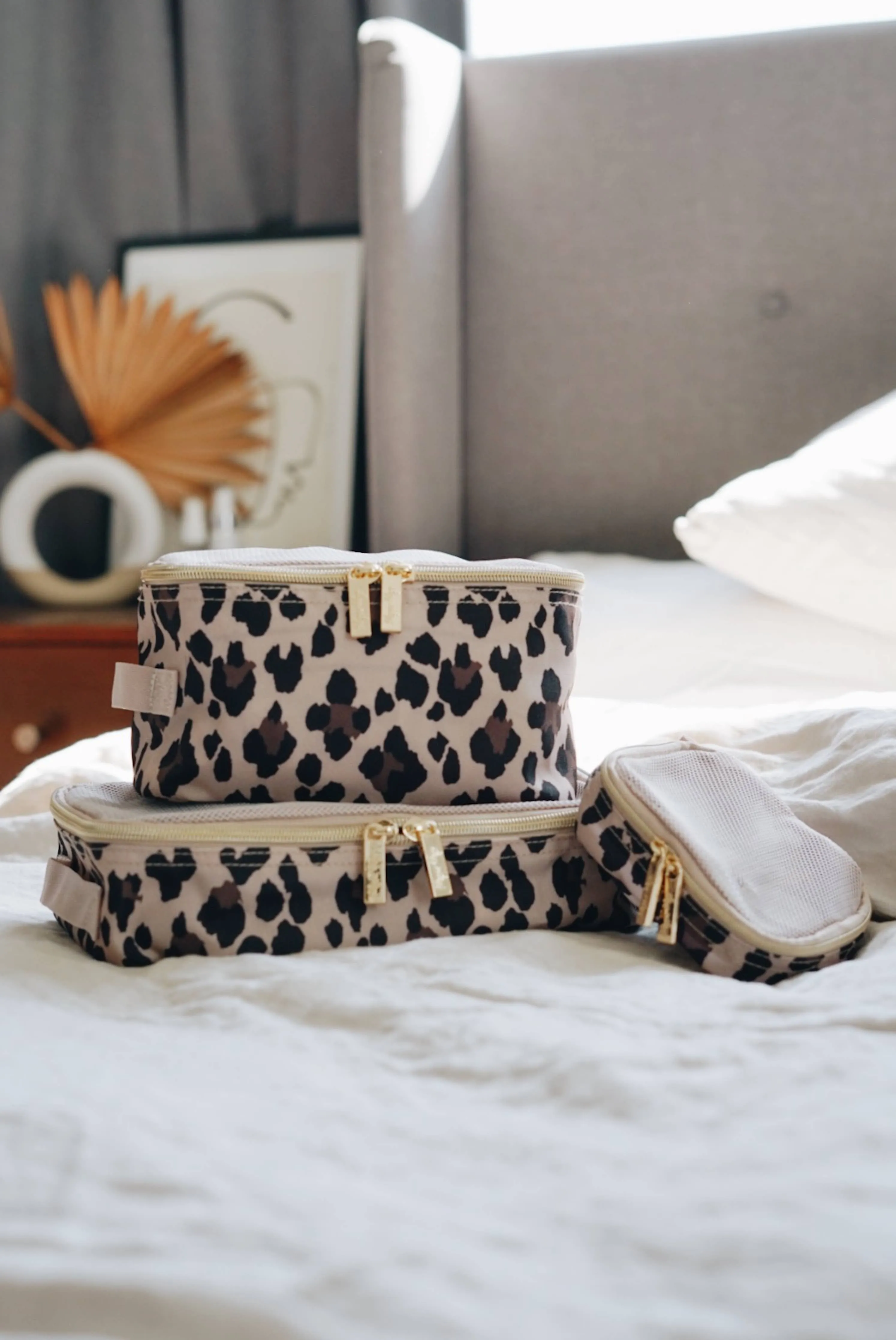 Leopard Pack Like a Boss Diaper Bag Packing Cubes
