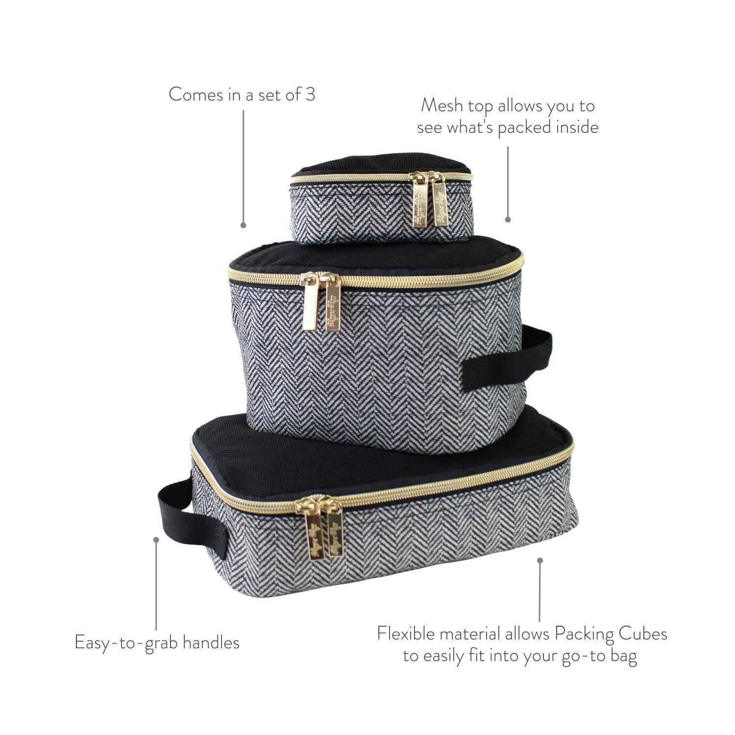 Leopard Pack Like a Boss Diaper Bag Packing Cubes