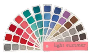Light Summer Color Swatch Book