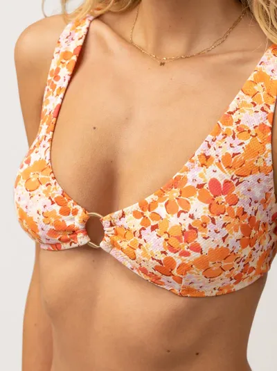 Rhythm - Rosa Floral Support Tall Tri Top