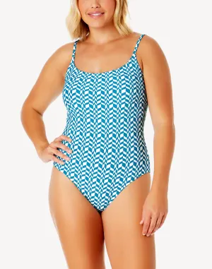 Ripple Geo Lingerie One Piece Swimsuit