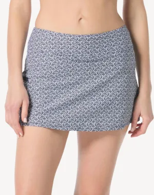 Samoan Floral Emma Swim Skort Bottom