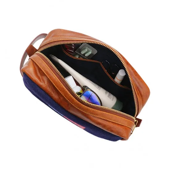 Smathers & Branson Virginia Needlepoint Toiletry Bag