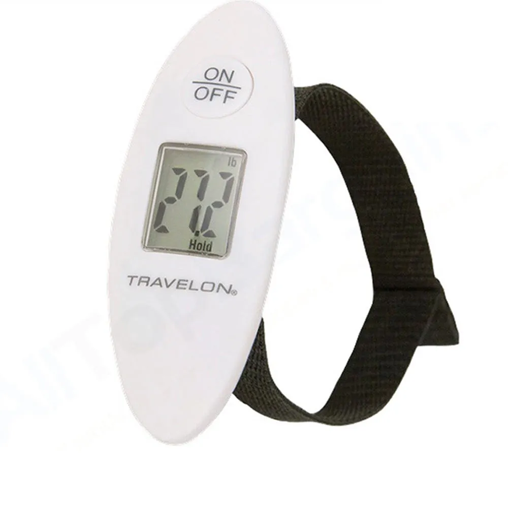 Travelon Digital Hanging Luggage Scale 88 Lbs Portable Electronic Weight Travel