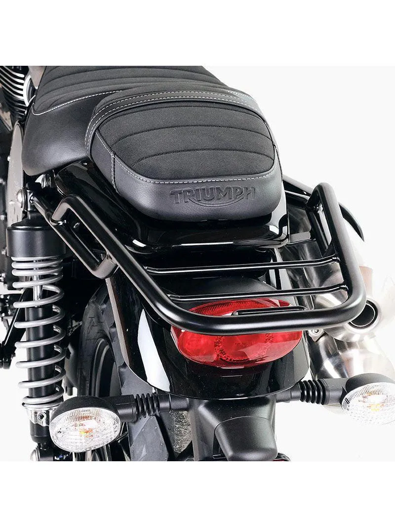 UNIT Garage Rear Parcel Rack   Passenger Grip - Triumph Street Twin (16-22) / Street Scrambler 900 (17 ) / Speed Twin 900 (23 )